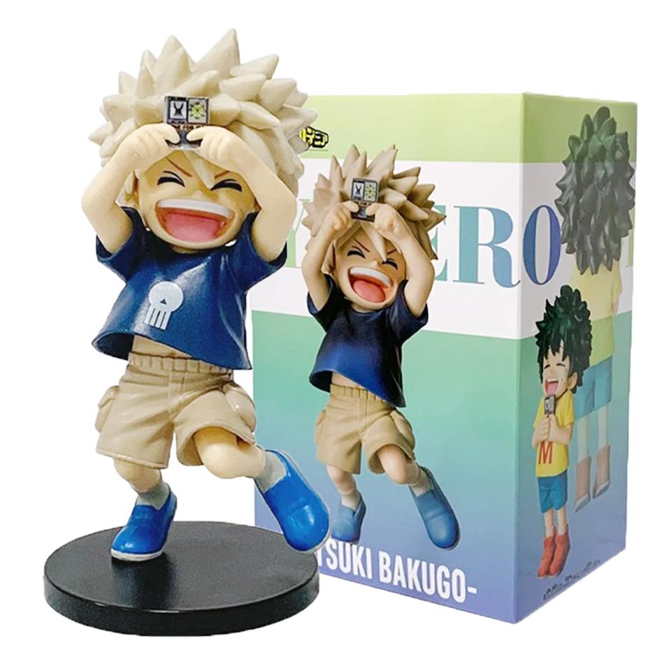 Boku no Hero Academia Gifts Anime Figure Childhood Midoriya Izuku Action Figure Cute Bakugo Katsuki Figurine PVC Collection Toys