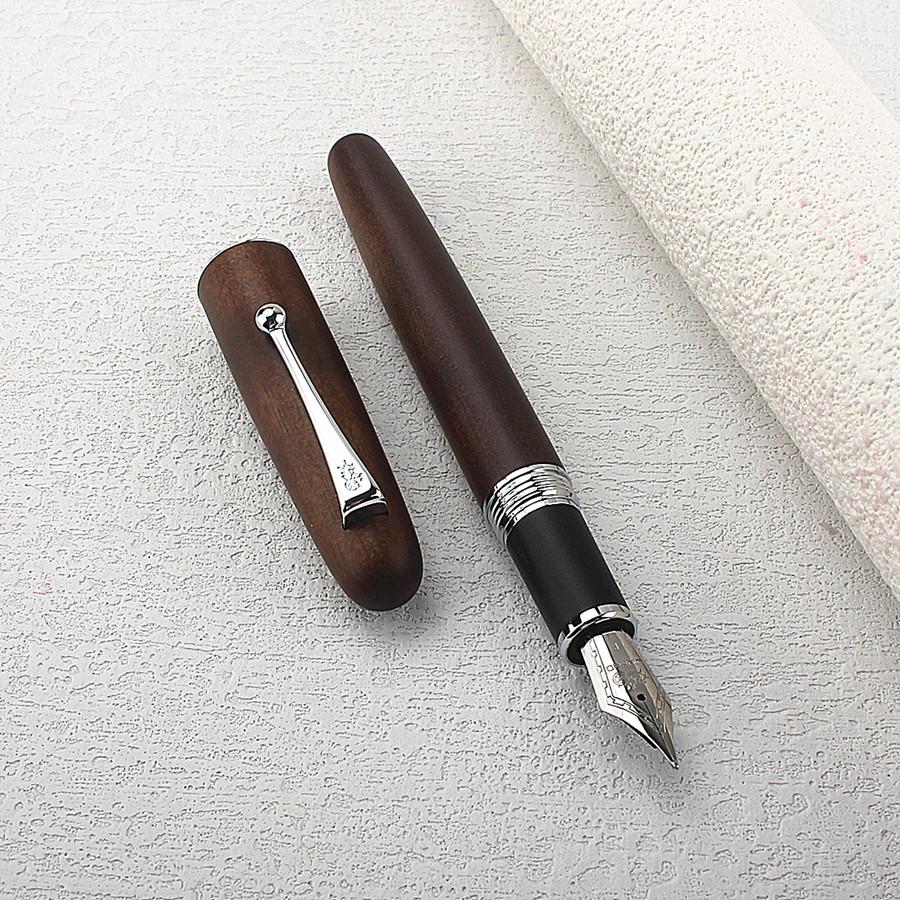 

JINHAO 9035 Fountain Pen Craftsman Natural Rosewood EF/F/ Nib Office Business Gift Pen M 0.7MM