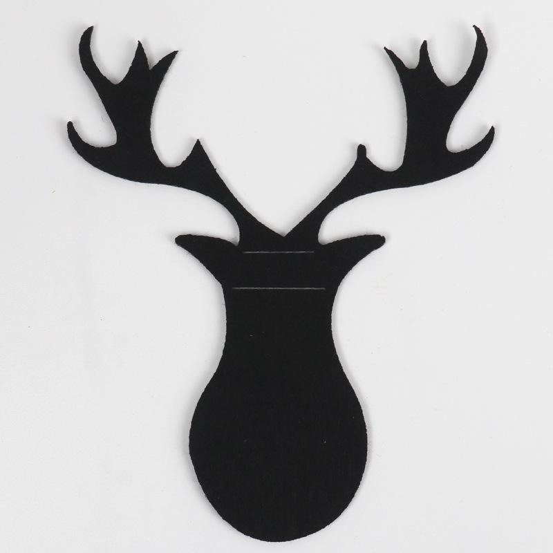 Kalligraphie Pinsel Filz Weihnachtsbaum Besteck Deko Set