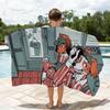 Cartoon S-SMELL N-Nagabe Towel Quick Drying Beach Towels Are Suitable For Swimming Pools Camping Yoga And The Gym