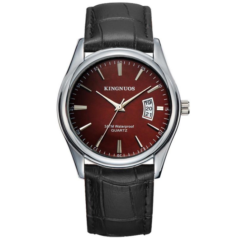 Top brand new new couples watch trend classic fashion scroll calendar