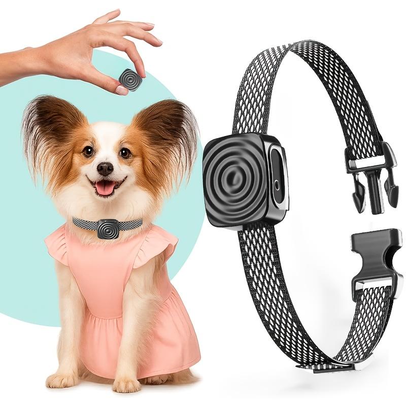 Dispositivo Vibrante per il Controllo dell'Abbaio del Cane Bark Stopper Collare di Addestramento Ricaricabile USB Durevole Collare Intelligente Senza Scossa per Cani