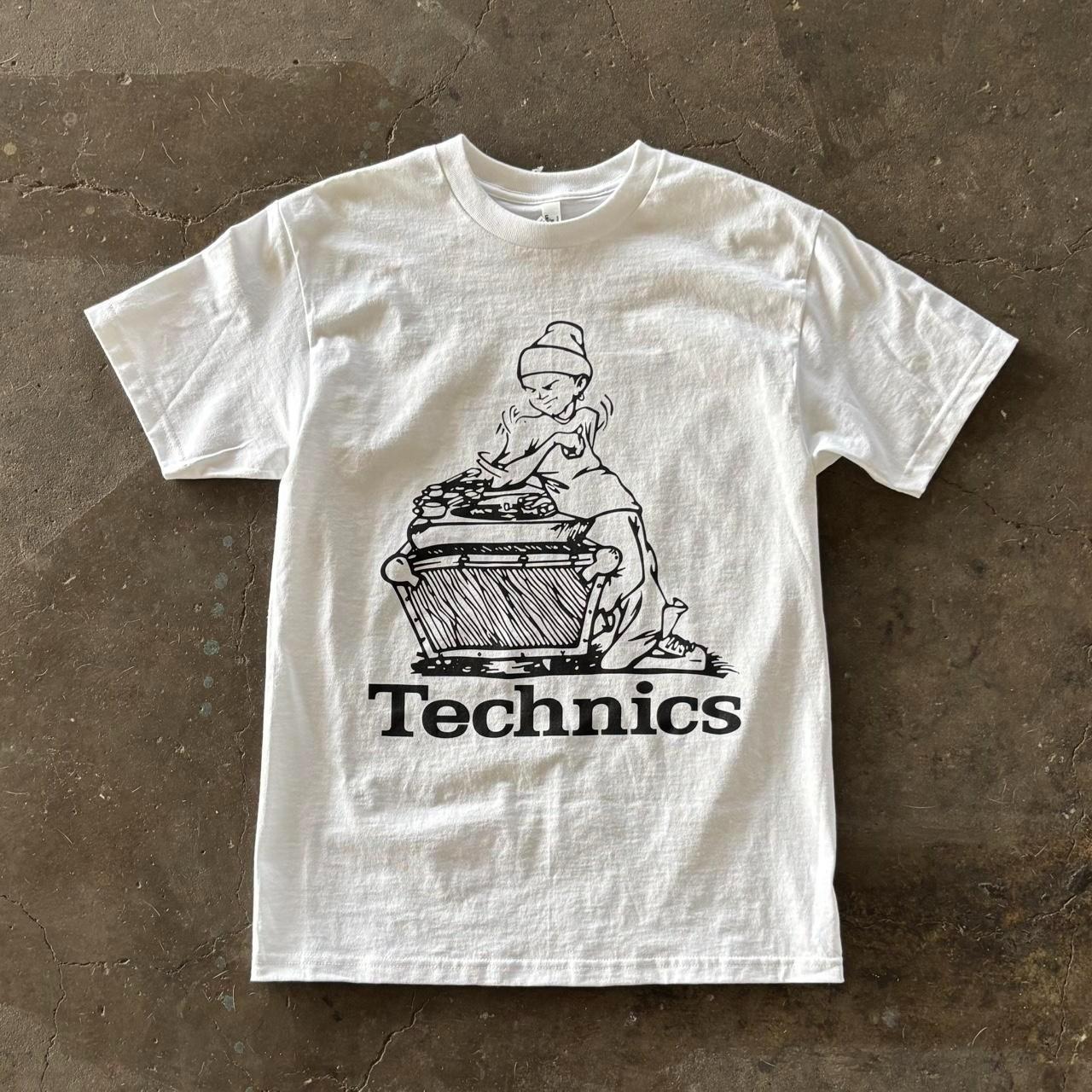 TECHNICS AUDIO 90S COVER TEE S-5XL M