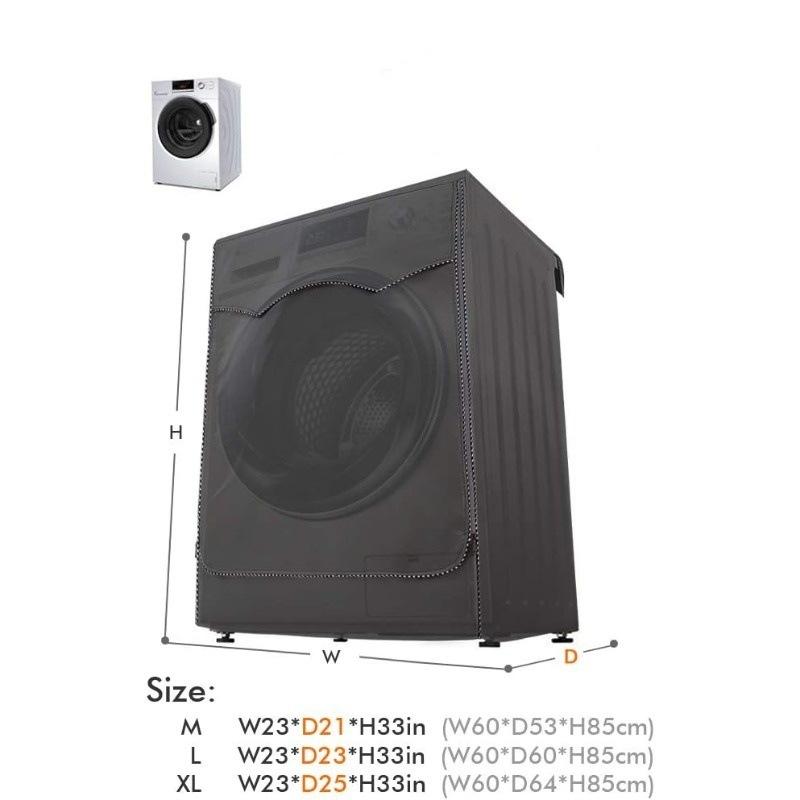 Waterproof Washing Machine Cover Various Sizes - Sun Protection for Top Loading Washers