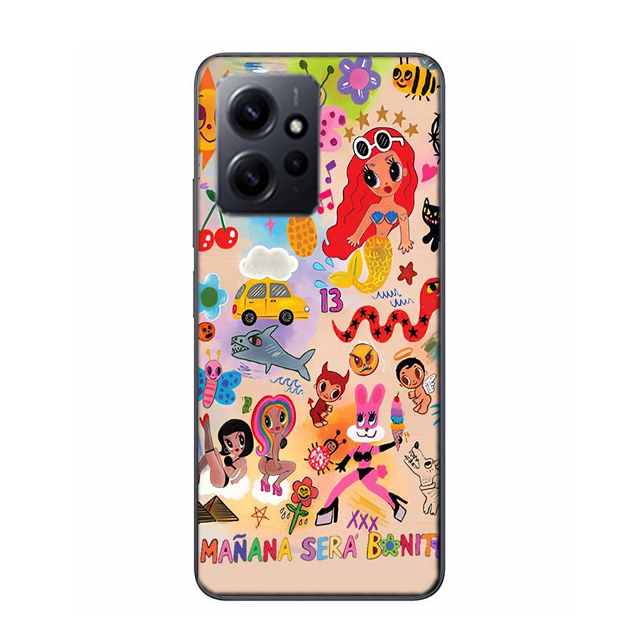 

Karol G M-Manana Sera B-Bonito Phone Case For Redmi Note 13 5G 14 Pro Plus Redmi 12 12C 13C 14C 10 10A 10C 9 9C 9T 9A 8 8A K70 P Note 13 Pro Plus 5G