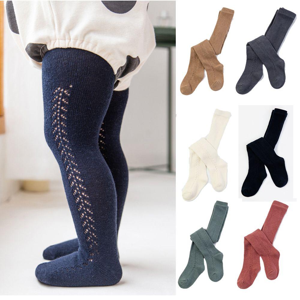 Color Boy Girls Kids Newborn Pantyhose Knitted Warm Stocking Pants Baby Tights Toddler Leggings