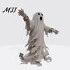 Halloween Decoration Ghost Figurine, Spooky Scream Face Resin Statue Home Decor for Indoor Shelf, Tabletop Centerpiece, Office Bedroom Figurine