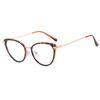 Retro Cat-eye Frames Women's Fashion Myopia Prescription Glasses Color-changing Anti Blue Light Computer Reading Eyeglasses