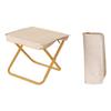 Portable Folding Stool for Outdoor Camping Fishing Train Trip with Lightweight Aluminum Alloy Frame