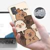 Funny Capybara Cartoon Animal Phone Case For Samsung Galaxy A12 A52S A42 A32 A22 A51 A50 Note 20 Ultra 10 S10 Plus A71 A70 A31 A