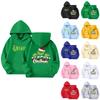 Cute Hoodies For Teen Children Trendy Preppy Hooded Sweatshirts Oversized Long Sleeve Shirts Clothes For Children