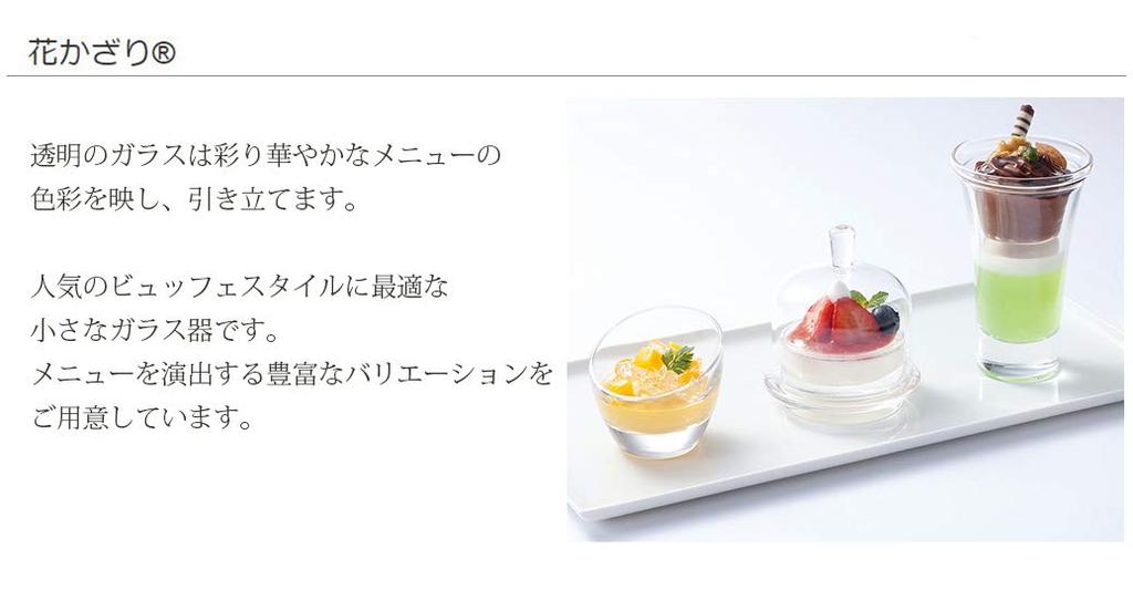 Toyo Sasaki Floral Design Mini Dome Cup Glass Small Plate Glassware, Amuse-Ball Plate, Dish, TS44013-1