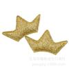 Multi-color 3D Glitter Cotton Crown Fabric Patch