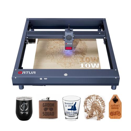 ORTUR Newly Developed H10 Laser Engraver, LU2-10, 10W High-Power Laser, Laser Processing Machine, Laser Engraver, Laser Cutter, Laser Cutting Machine,