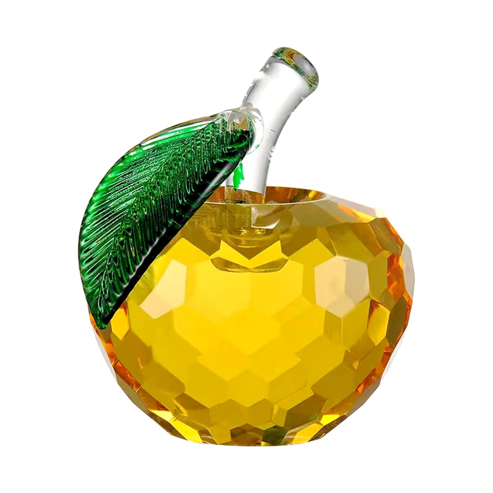 

Фен-шуй Яблоко Яблоко Кристалл Прозрачный Блеск Удача Деньги Удача Исцеление Орнамент Стекло Очищение Мини Размер Кухня Окно Вход Интерьер