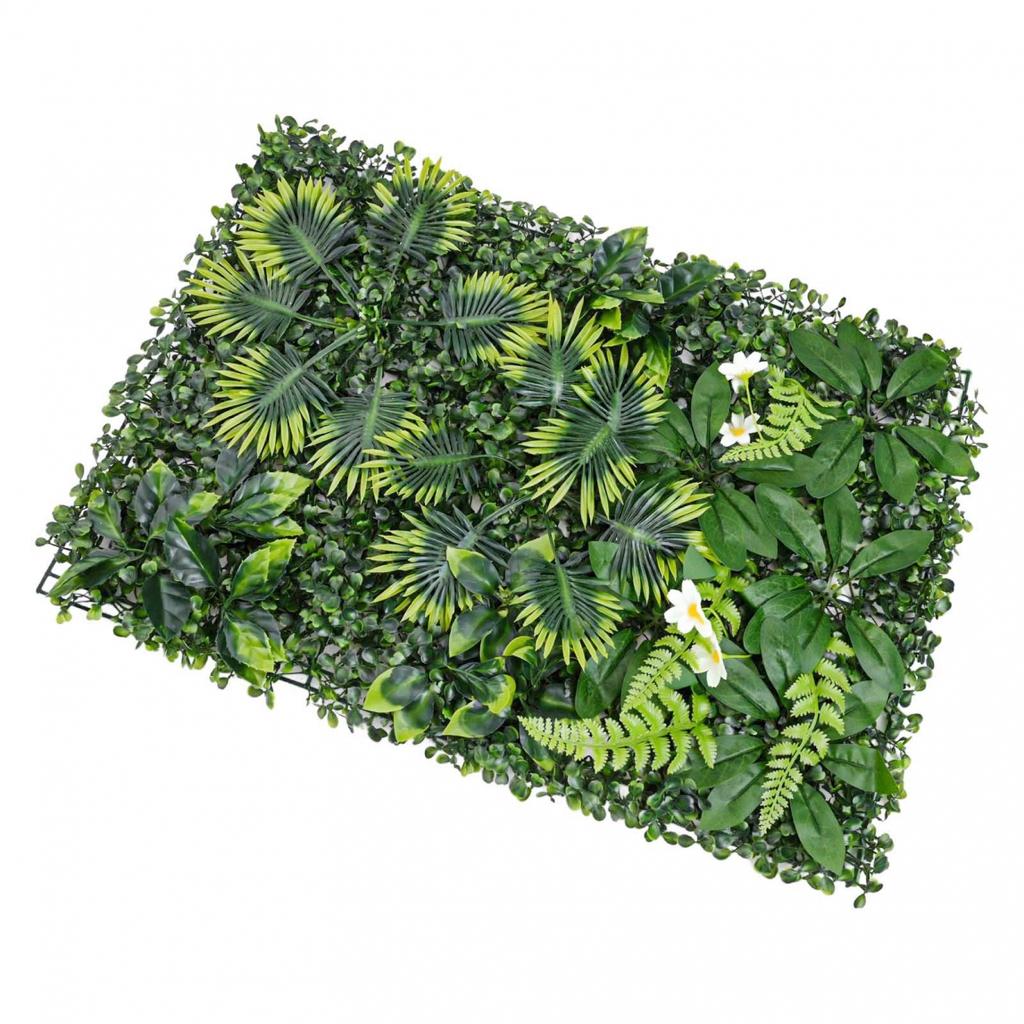 Artificial Turf Simulated Lawn Flower Wall Decoration Green Plastic