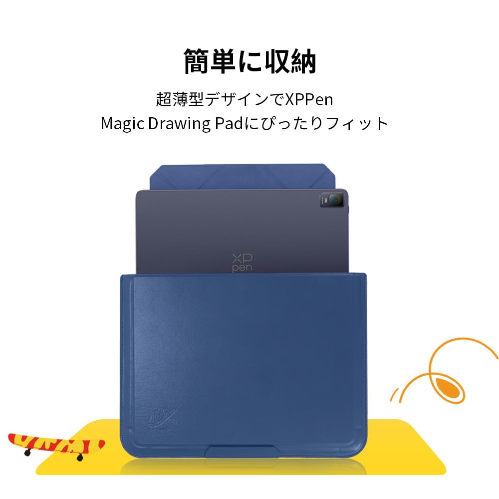 XPPen Tablet Case Magic Drawing Pad Tablet Storage Case Foldable with Stand Compatible with up to 12 inches Lightweight Thin Easy to Carry ACJ10