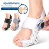 Adjustable Hallux Valgus Bunion Corrector & Toe Separator for Day and Night Use