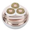 Electric Hair Removal Shaver 3 Blades Detachable Cutter USB Rechargeable Hair Trimmer for Arm Leg