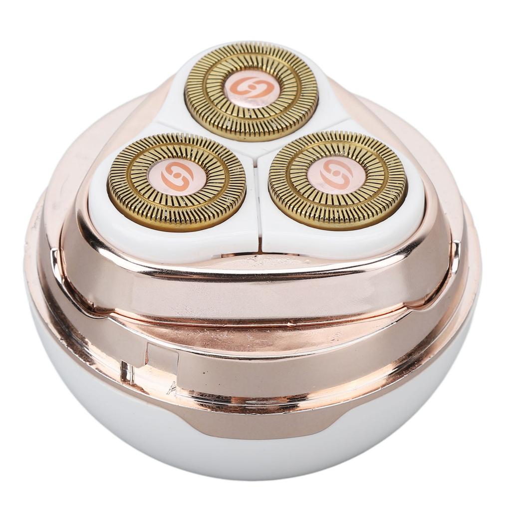 Electric Hair Removal Shaver 3 Blades Detachable Cutter USB Rechargeable Hair Trimmer for Arm Leg