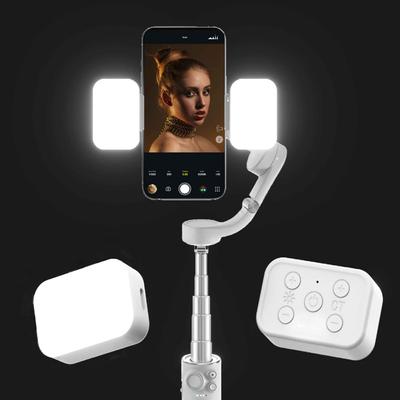 Magnetyczne światło wypełniające LED do DJI Osmo Mobile 6/OM5/4/SE/Zhiyun SMOOTH4/5 /Feiyu Vimble 3 ręczny stabilizator gimbala akcesoria