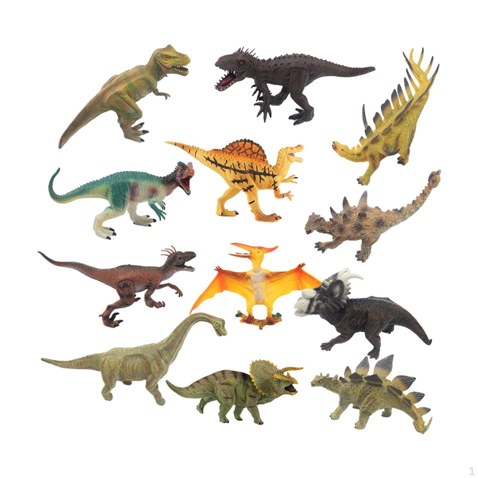 

12 шт., реалистичные фигурки животных, настольные украшения, фигурки, детские познавательные игрушки для