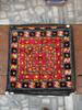 Hand Embroidered Cotton Pillow Cover: Bohemian Decorative Cushion 40