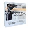 30 Non-Slip Rubber Hangers Durable Clothes Hangers Adult Teen Closet Organization and Space Saving