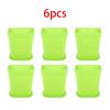 61224Pcs Multicolor Square Flower Pot With Tray Office Indoor Outdoor Decor Flower Beds Garden Nurseries Plastic Flowerpot Xjm