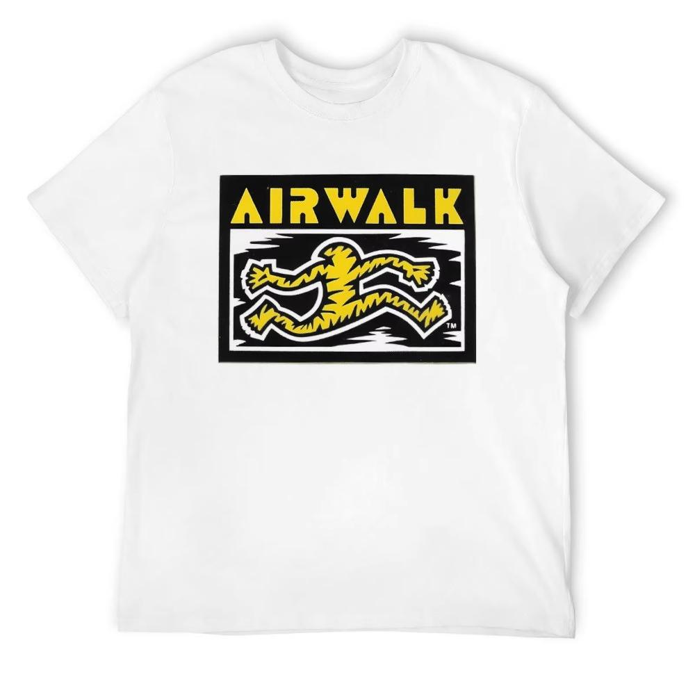 Running Man Airwalk Shoes Skateboard TShirt Anime T Shirts Basketball Graphic Tees Oversized T Shirt Men Vintage T Shirt S
