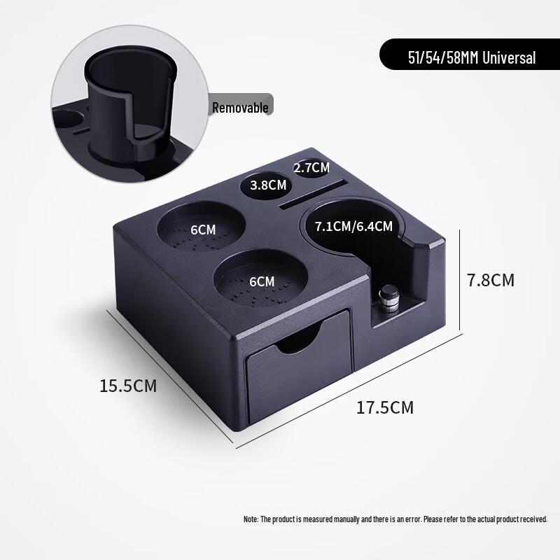 

Multi-functional Coffee Tamper and Distributor Holder