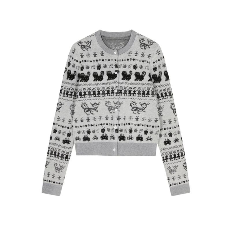 JNBY 2024 Autumn Wool Knit Cardigan