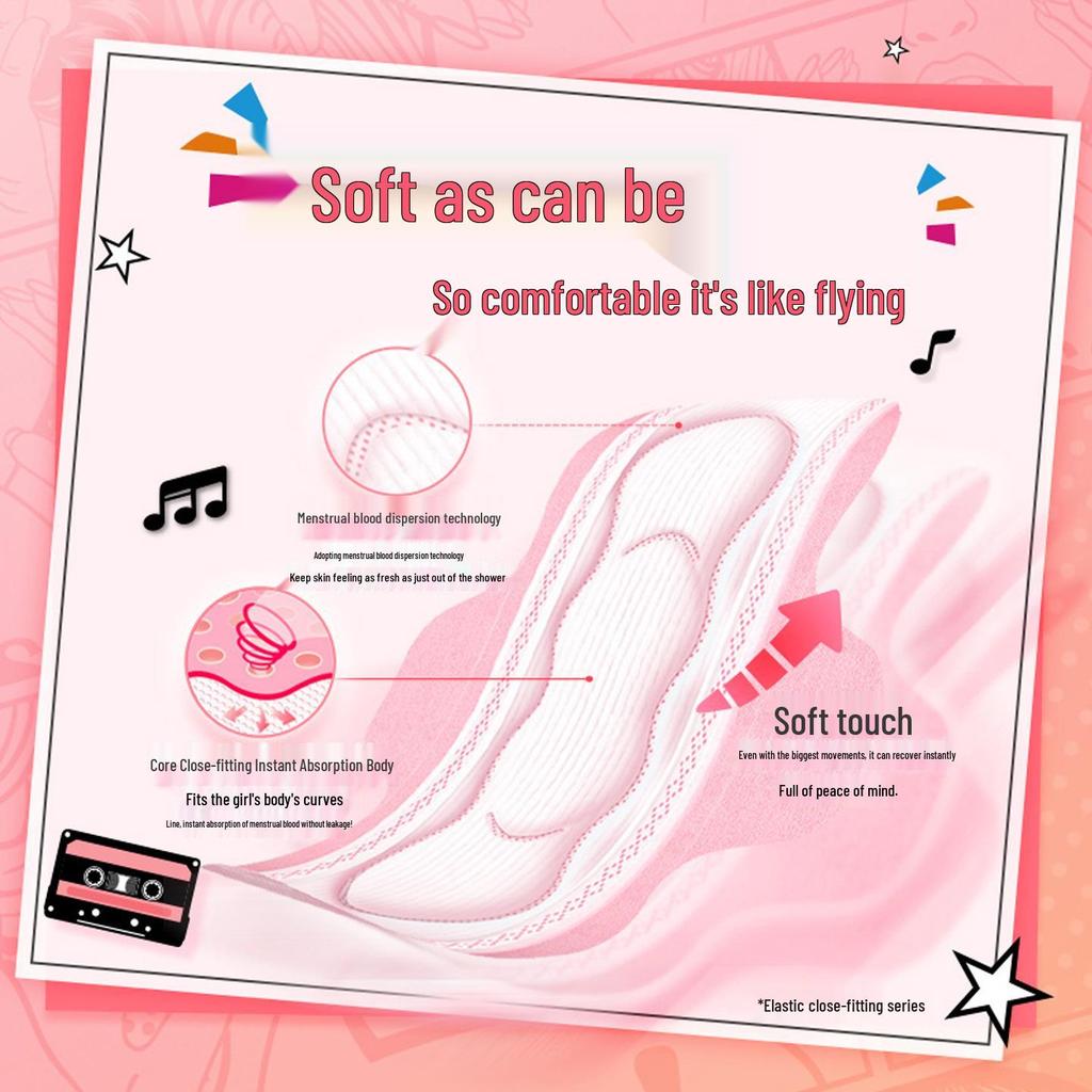 Sofi 27-Count Menstrual Combo: Elastic, Breathable, Close-Fitting Panty Liners & Soft Cotton Feel Pads for Day & Night, Super Sleep 290.