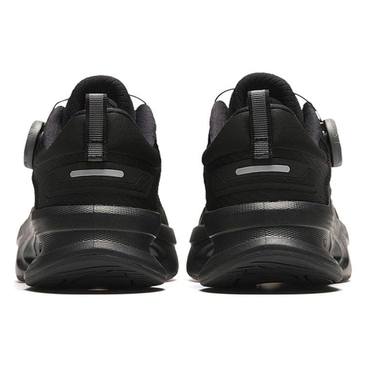 Anta Comfortable Non-Slip Durable Low-Top Casual Shoes Women sneakers Black 122417711-2