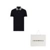 Emporio Armani Piped Collar Piqué Polo Shirt EM000852-AF12955-FB273