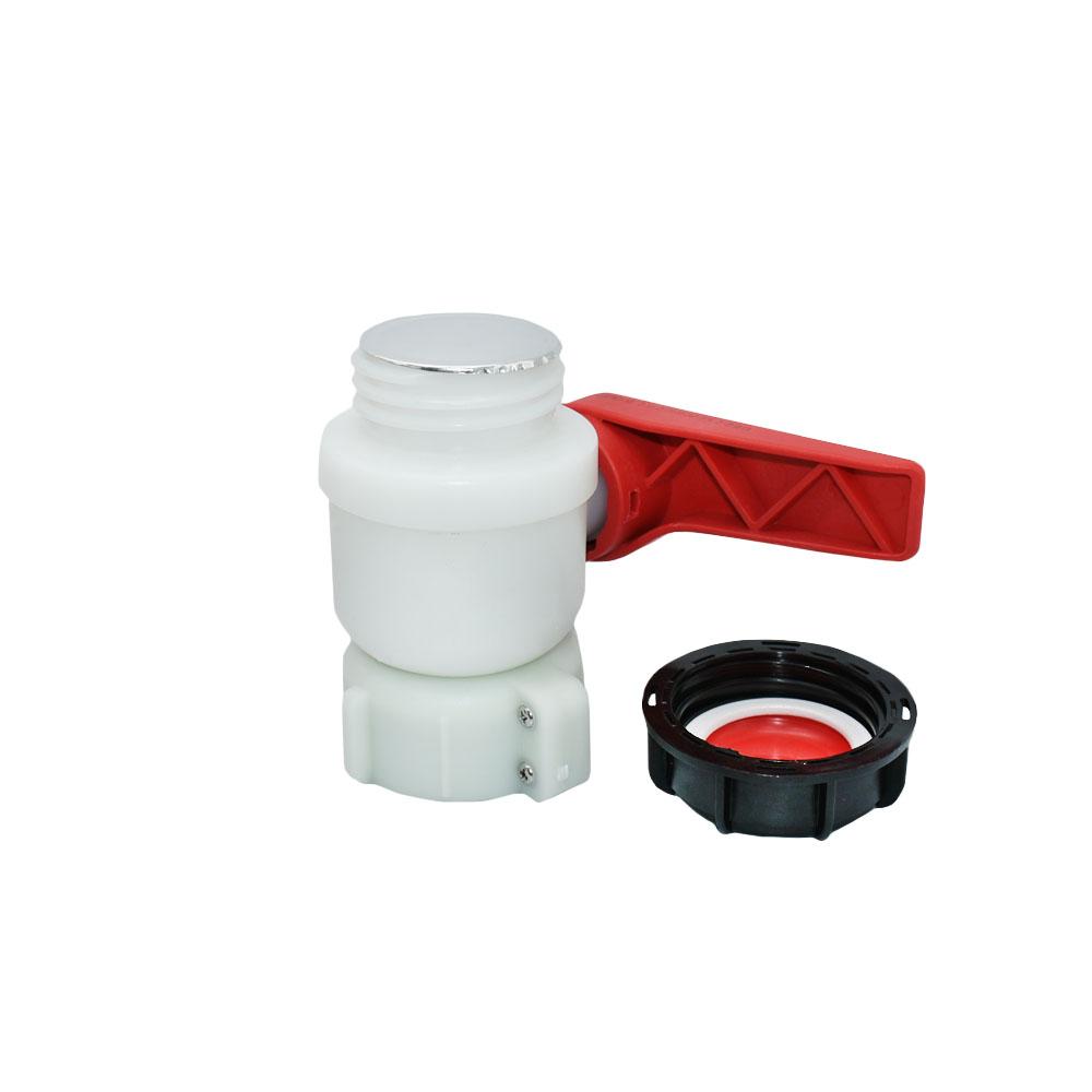 62mm 75mm 80mm x 58mm G2 S60 IBC Tank Adapter Tap Coupling For Farm Greenhouse Garden 1000L Ton Barrel Valve Fitting