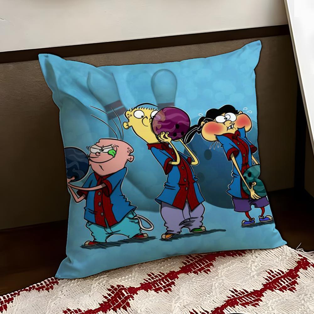 EEd Edd n Eddy Cushion Cover Reversible Soft Durable Pillow Cover Home Car MultiScene Use for Daily Comfort