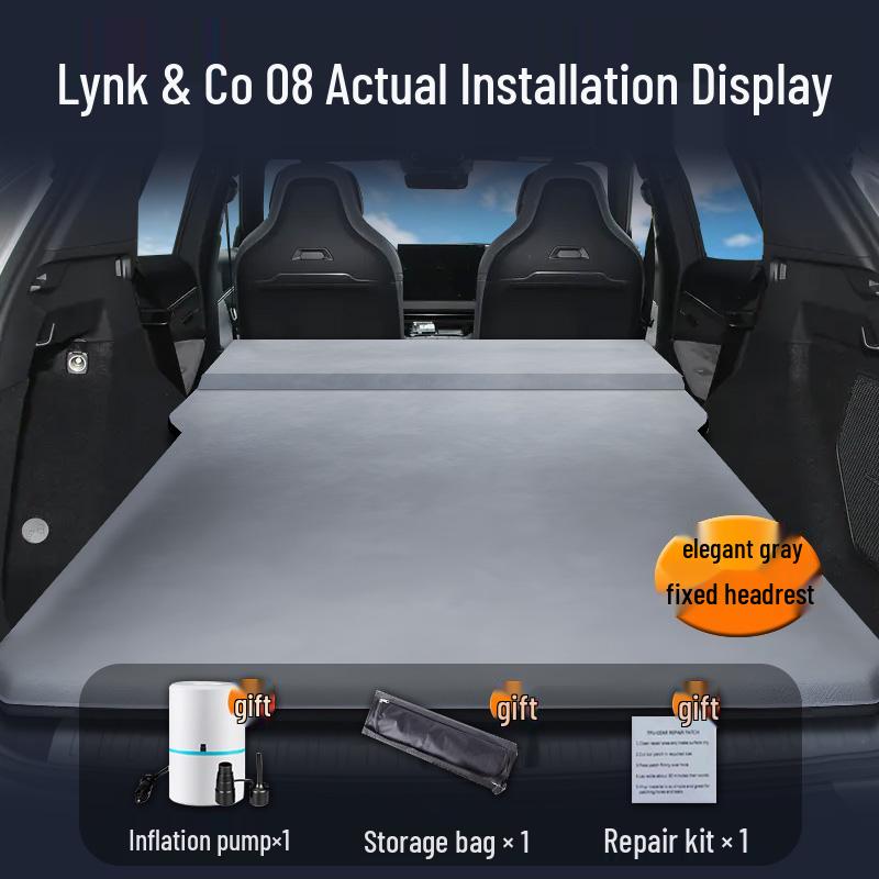 Lynk & Co 08 Auto aufblasbare Matratze: Kofferraum-Isomatte & Rücksitz-Luftkissen