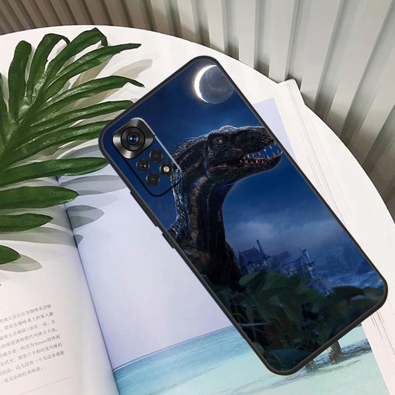 Jurassic Dinosaur Funda For Xiaomi Redmi Note 14 13 10 11 12 15 Pro Plus Case For Redmi 15C 14C 10C 12C 13C 15