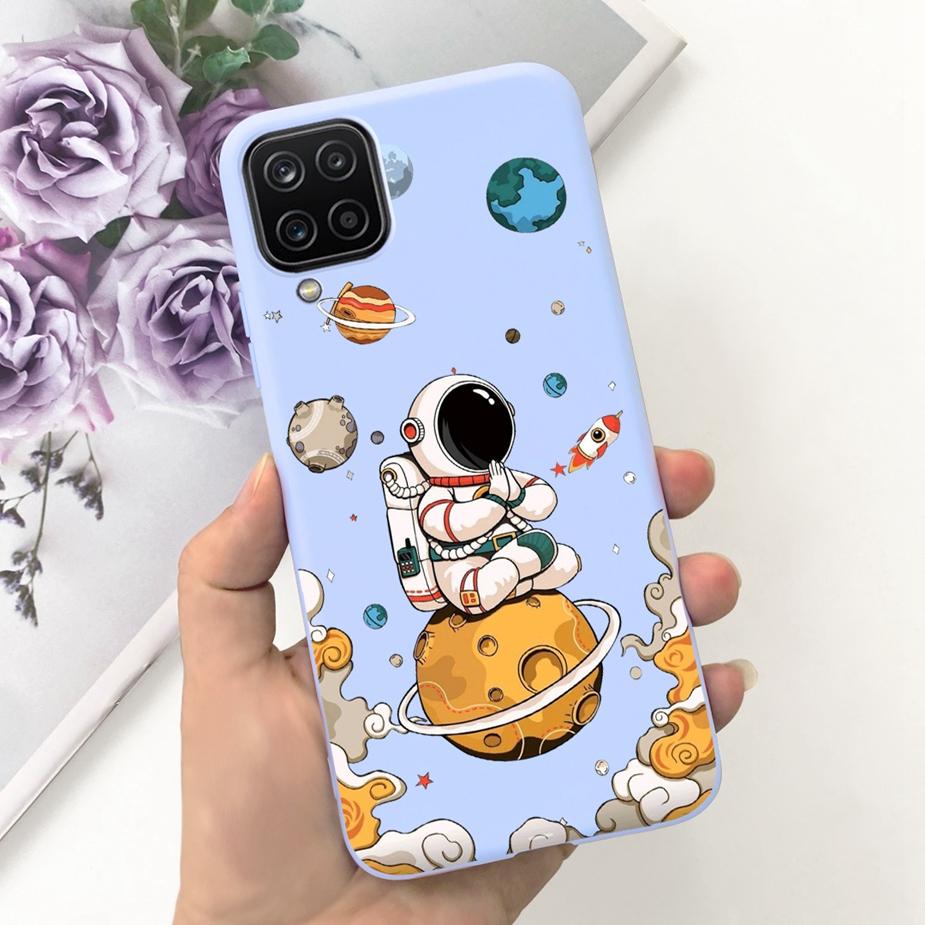 For Samsung Galaxy A12 Case M12 F12 Cute Fashion Candy Painted Back Cover Phone Case For Samsung A12 M 12 Galaxy M12 Soft Fundas