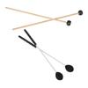 2pairs Marimba Drumstick Round Head Drum Sticks Percussion Mallets Durable
