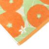 Imabari Towel Iori Face Towel "iyokan" (Orange)