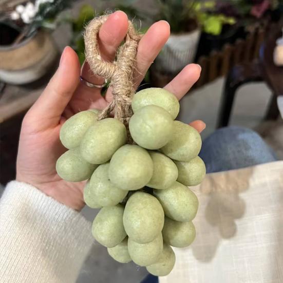 20/40Pcs Handmade Grape Cluster Soap Moisturizing Grape Soap Natural Cold-Process Soap for Face Body with Hanging Rope
