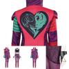 Descendants 3 Mal Costume di Halloween Tuta con Miscela di Poliestere per Role Play Anime