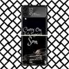 Babaite Supernatural SPN Dean And Sam Phone Case For Samsung Z Flip 7 6 5 4 3 Galaxy ZFLIP7 ZFlip6 5G Flip5 Flip4 Flip3 5g Black
