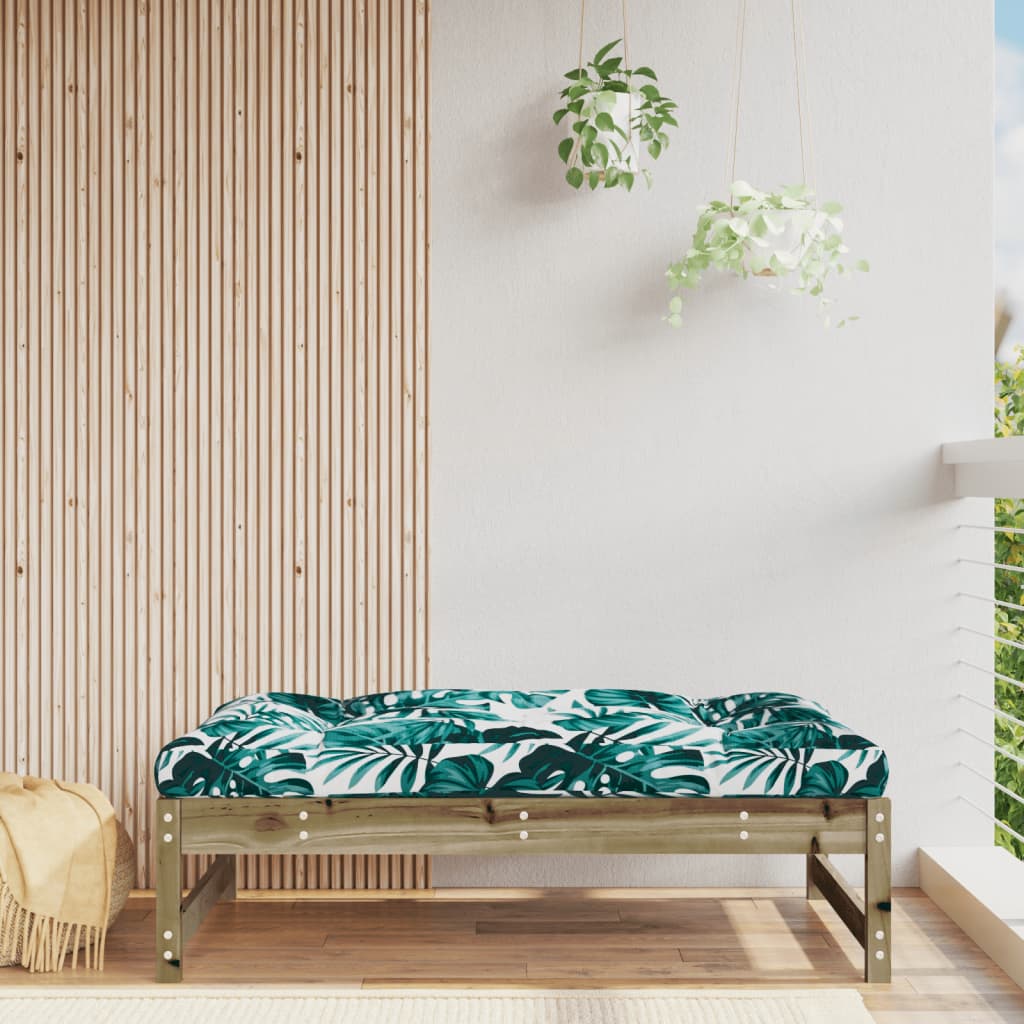 Garden Stool 120x80 cm Pressure Treated Pine Wood
