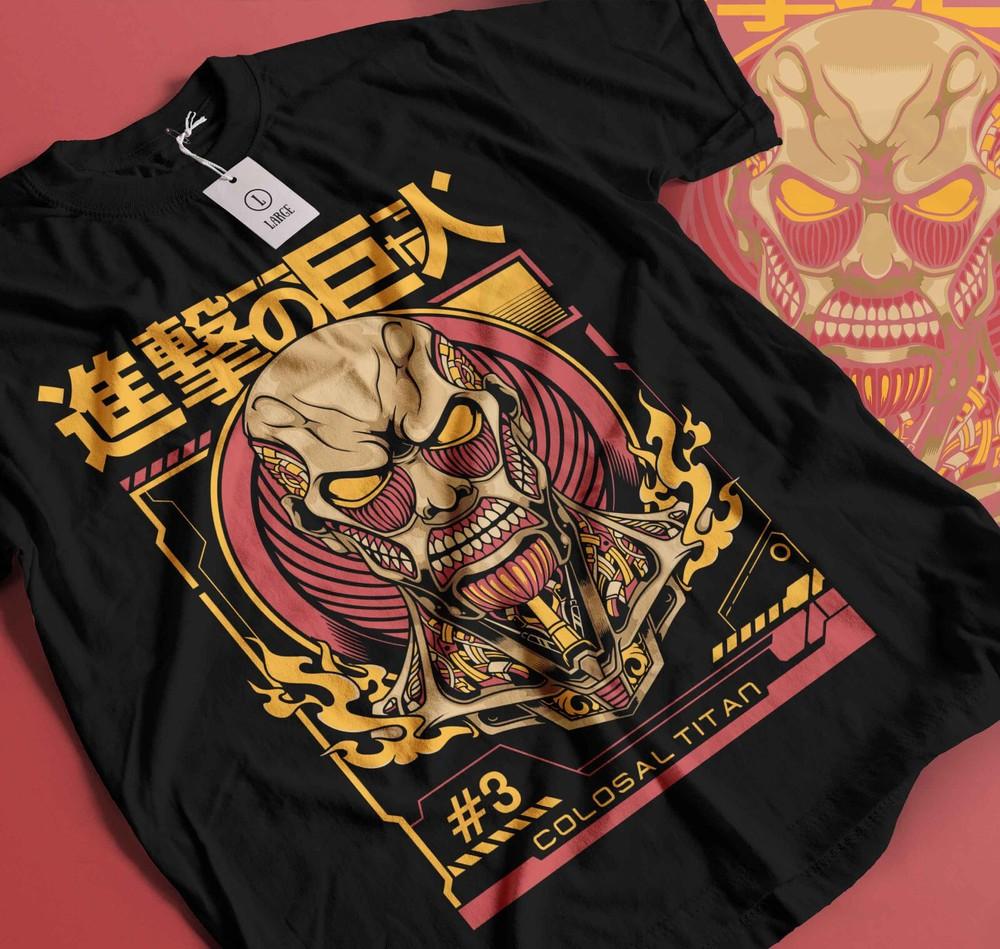 

Attack on Titan T-shirt Mikasa Shingeki No Kyojin Anime AOT Gift shirt Gift 171 M