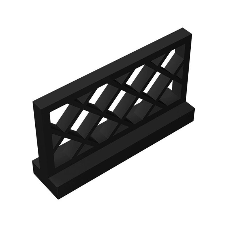 10PCS 3185 Fence 1x4x2 Building Blocks Kit Lattice Educational Assemble Bricks Particle Puzzle Toy Children Birthday Gifts