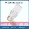 64-Pin Gold Microneedle Roller with Hyaluronic Acid for Hair Growth and Beauty Treatment