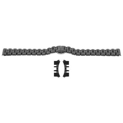 Adjustable Watch Bracelet Stainless Steel Watch Strap Replacement Watch Band Accessory12mm   0.47in